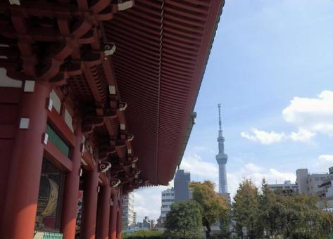 【風景写真】浅草/浅草寺の風景 【風景写真】浅草/浅草寺の風景の写真