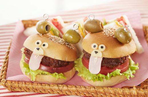 くまちゃんハンバーガー くまちゃんハンバーガーの写真