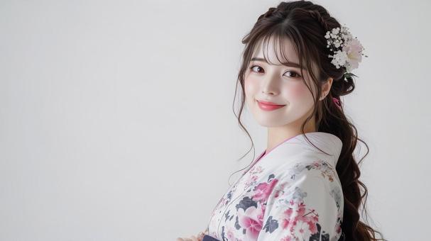 浴衣ヘアアレンジ、女性用ヘアカタログ 浴衣ヘアアレンジ、女性用ヘアカタログの写真