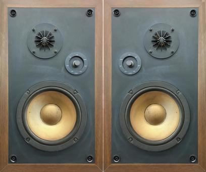 Showa Retro Speaker Speaker Audio Stereo Woofer Showa Retro Speaker Speaker Audio Stereo Woofer