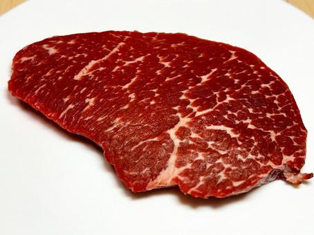 ステーキ肉 ステーキ肉 肉,牛肉,生肉の写真素材