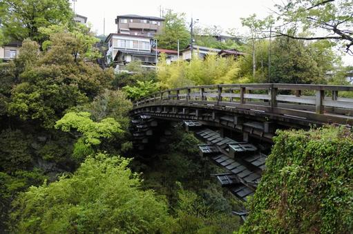 猿橋 猿橋,奇矯,自然の写真素材