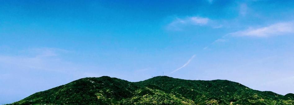 山と空 山と空の写真
