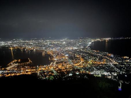 函館の夜景 函館の夜景の写真