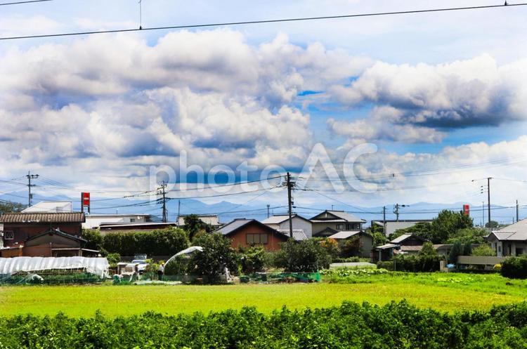 田舎の風景 田舎,風景,背景の写真素材