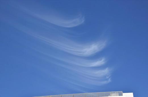 巻雲（2021.10）№2 自然,風景,空の写真素材