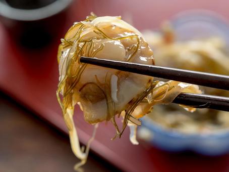 帆立松前漬け 惣菜 帆立松前漬け 惣菜 帆立松前漬け,惣菜,ホタテの写真素材