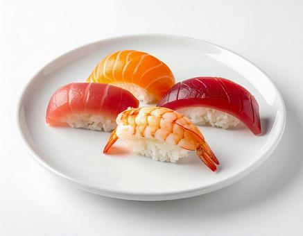 寿司の盛り合わせ 寿司の盛り合わせの写真