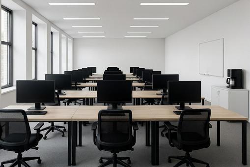 現代的なオフィス 現代的なオフィスの写真
