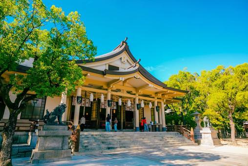 【兵庫】湊川神社 兵庫,神戸,湊川神社の写真素材