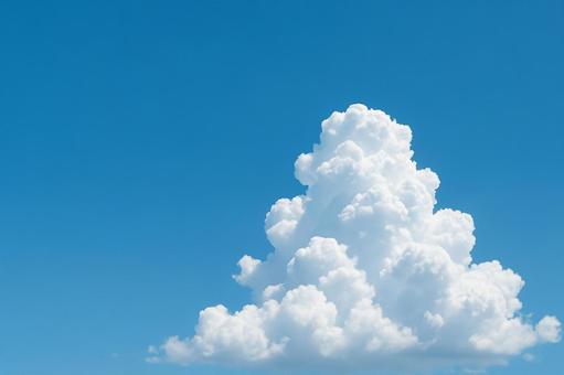 夏の入道雲青空 夏の入道雲青空の写真