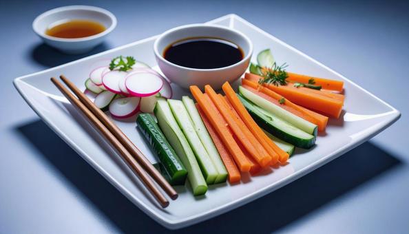 野菜スティック 野菜スティックの写真