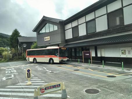 箱根町港の停留所 箱根町港の停留所の写真