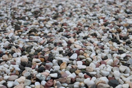 玉砂利 砂利,庭園,庭の写真素材