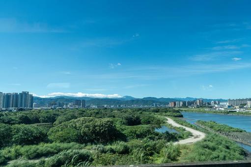 のどかな台北の風景 のどかな台北の風景 台湾,台北,アジアの写真素材