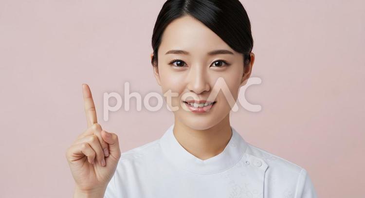 アドバイスをしているナース 看護師,ナース,アドバイスの写真素材