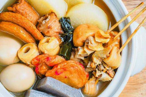 具だくさんのおでん おでん,鍋料理,大根の写真素材