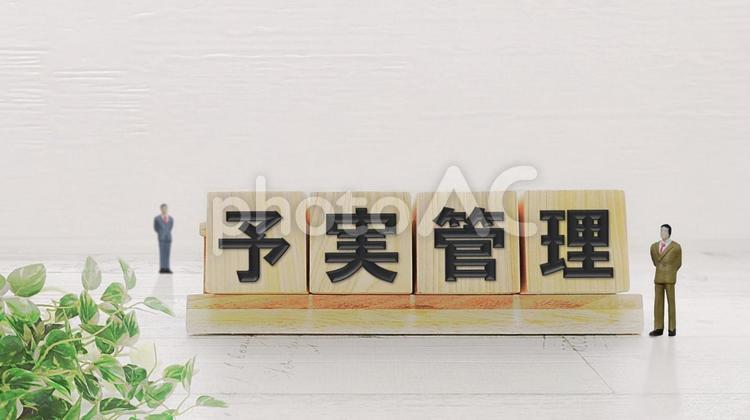 予実管理 予実管理,予算,実績の写真素材