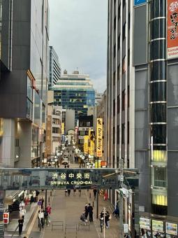 渋谷中央街 渋谷,渋谷駅,渋谷中央街の写真素材