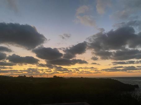 夕暮れ 夕暮れの写真