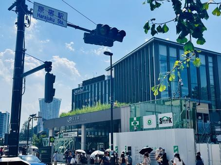 JR原宿駅(東京都渋谷区) JR原宿駅(東京都渋谷区)の写真