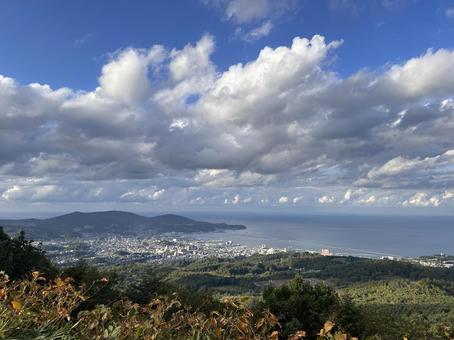 小樽の景色 小樽の景色 小樽,毛無山,毛無山展望所の写真素材
