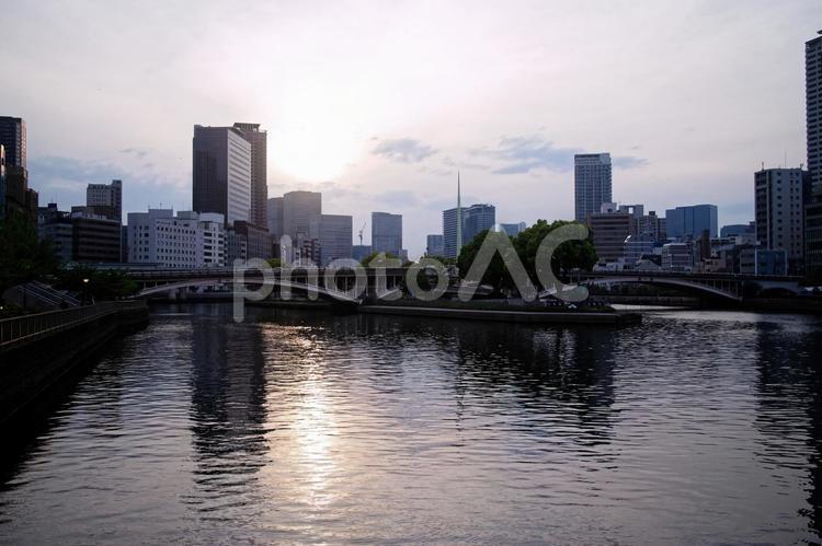 天満橋周辺のイメージ素材 天満橋,天神橋,八軒家浜の写真素材
