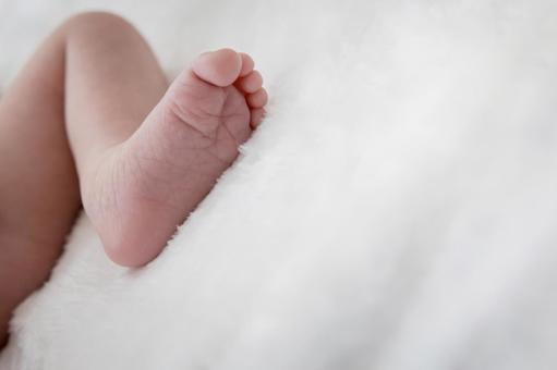 赤ちゃんの足 赤ちゃん,ベビー,新生児の写真素材