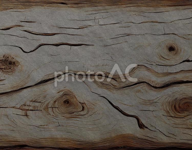 枯れた古木風パターン シームレス,木目,背景の写真素材