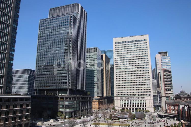 東京都市イメージ（丸の内） 東京,丸の内,千代田区の写真素材