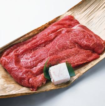 すき焼き用高級肉 すき焼き,牛しゃぶ,牛しゃぶしゃぶの写真素材