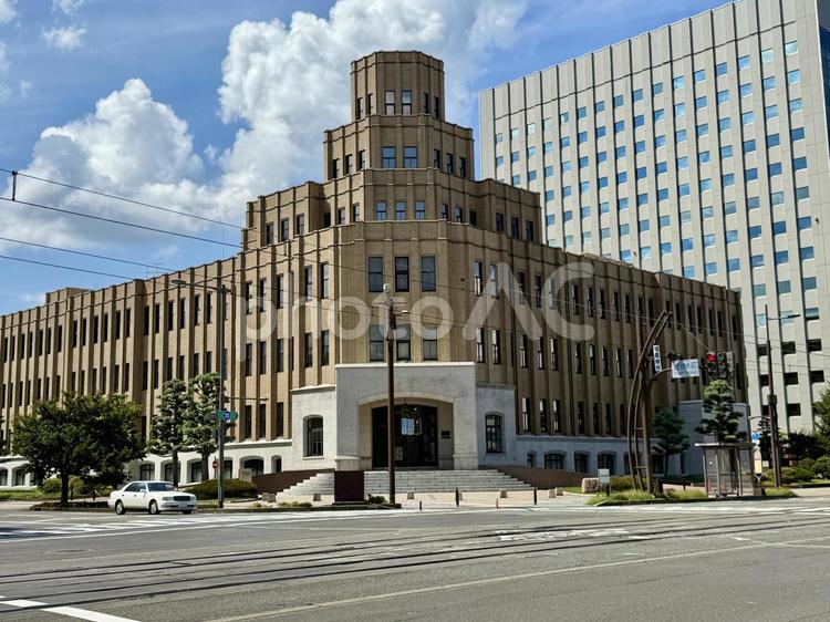 福井県の裁判所 裁判所,地方裁判所,家庭裁判所の写真素材