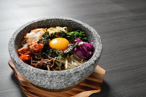 焼肉 石焼きビビンバ 2 ビビンバ,ビビンパ,焼肉の写真素材