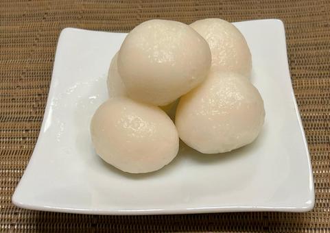 手作り月見団子 手作り月見団子 十五夜,だんご,月見団子の写真素材