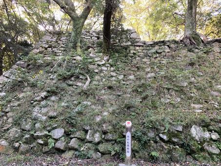 洲本城3 洲本城,城址,続日本100名城の写真素材