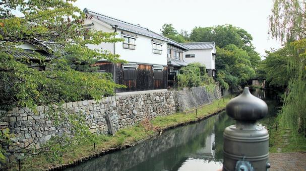 近江八幡市 初秋の八幡堀散策 近江八幡市 初秋の八幡堀散策 八幡堀,初秋,近江八幡市の写真素材