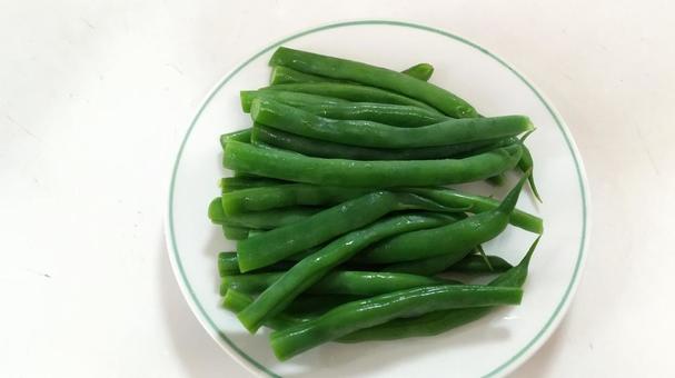 茹でたインゲン豆カット 茹でたインゲン豆カット 茹でたインゲン豆カット,インゲン豆,野菜の写真素材