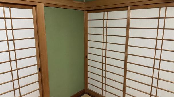 障子と砂壁 障子と砂壁 障子,砂壁,和室の写真素材