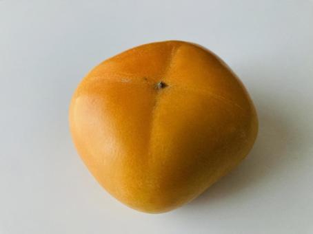 柿　果頂部 柿,カキ,果頂部の写真素材