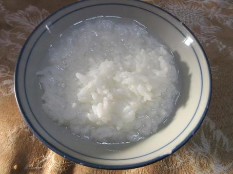 Photo, rice porridge, porridge, soft, 