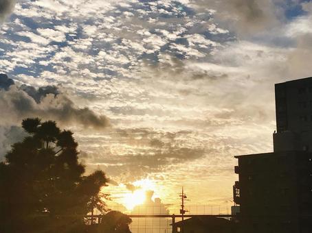 At dusk at the end of summer, JPG
