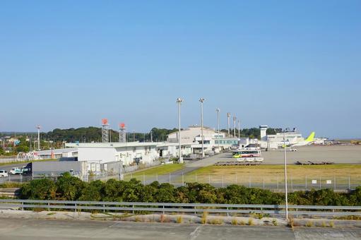 大分空港（遠景2） 大分空港,空港,大分県の写真素材