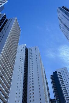 タワーマンション タワーマンション マンション,タワーマンション,タワマンの写真素材