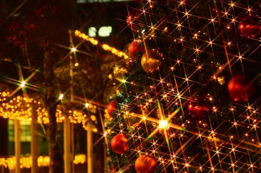 さいたま新都心のクリスマスツリー クリスマス,イルミネーション,クリスマスツリーの写真素材
