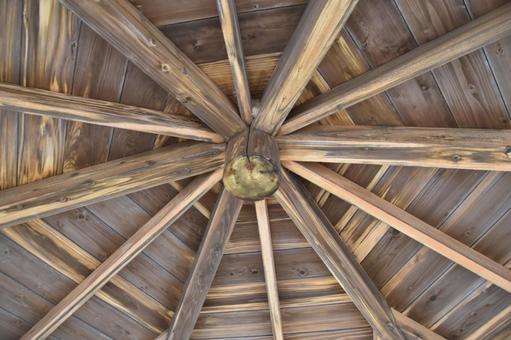 Photo, wooden, roof, building, 