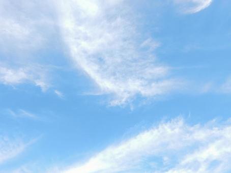 【空の写真】秋空 【空の写真】秋空 秋空,空,雲の写真素材