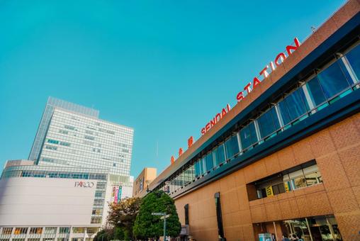 【宮城】仙台駅 【宮城】仙台駅 仙台駅,仙台,宮城の写真素材