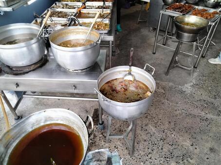 タイ・惣菜店 タイ料理,惣菜店,大衆食堂の写真素材