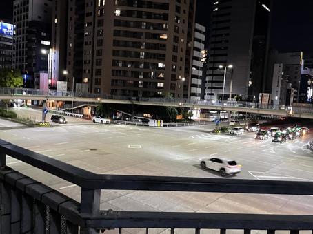 Night intersection, JPG