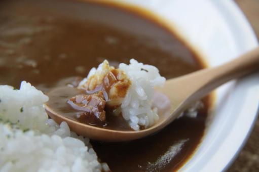 蟹カレー カレーライス 蟹カレー カレーライスの写真